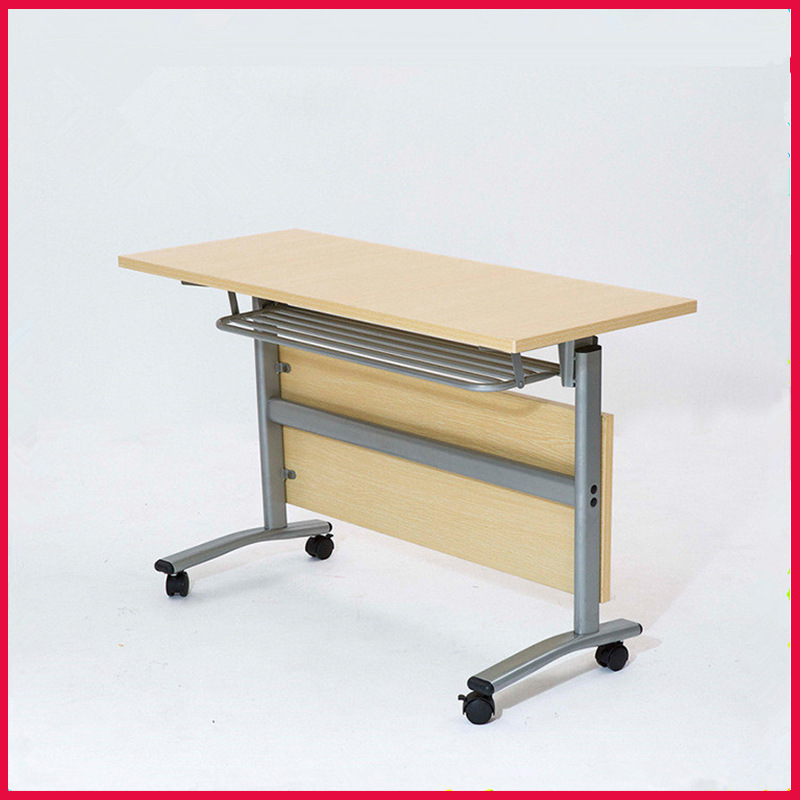 折叠培训桌 移动员工长条会议桌 简约阅览课桌 办公拼接条形桌子