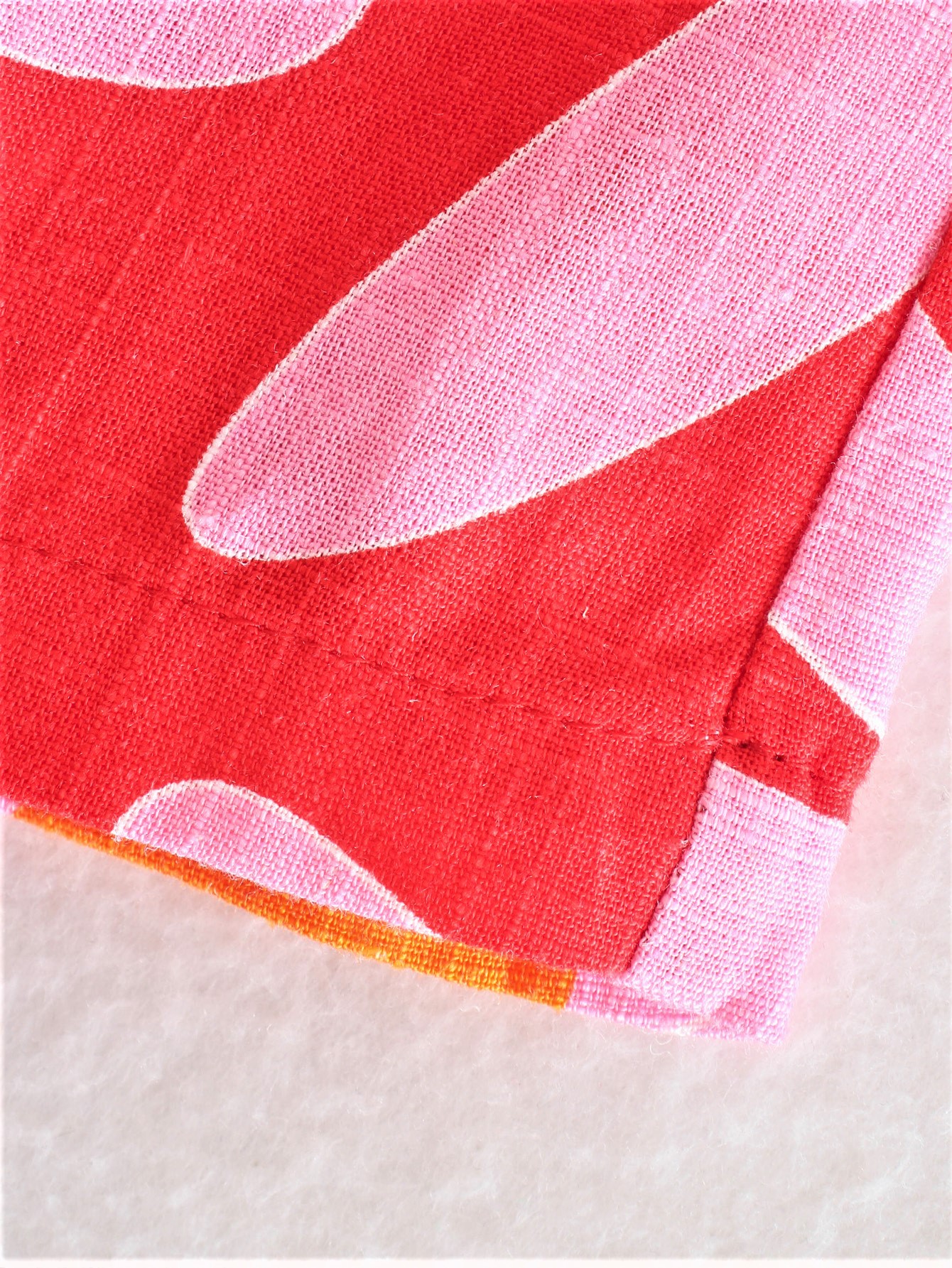 Pink Floral Print High Waist Skirt NSLQS101707