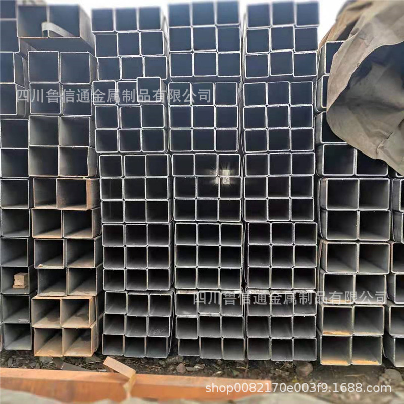 成都方管厂家   四川黑方管厂家生产  大口径薄壁方管规格齐全