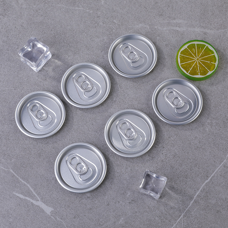 易拉盖铝盖 铝制安全边易拉盖 饮料食品包装铝制拉盖