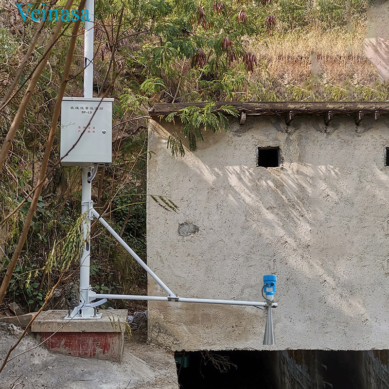 水位监测系统EEAWS201雷达水位液位河水堤坝水位检测预警Veinasa水文站