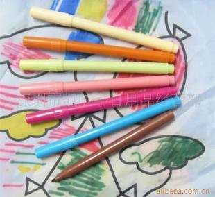 供应KH9837不可洗伞布布料笔 可洗纺织布料笔 可洗水彩笔 涂鸦笔