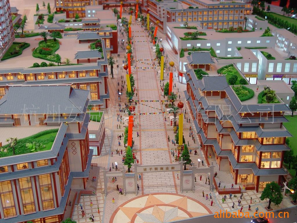 古建筑沙盘模型,古建筑模型,仿古模型,古代模型