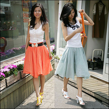 11款韩国最新流行 火热你的夏天 女式休闲装 服装潮流 女装 着装打扮