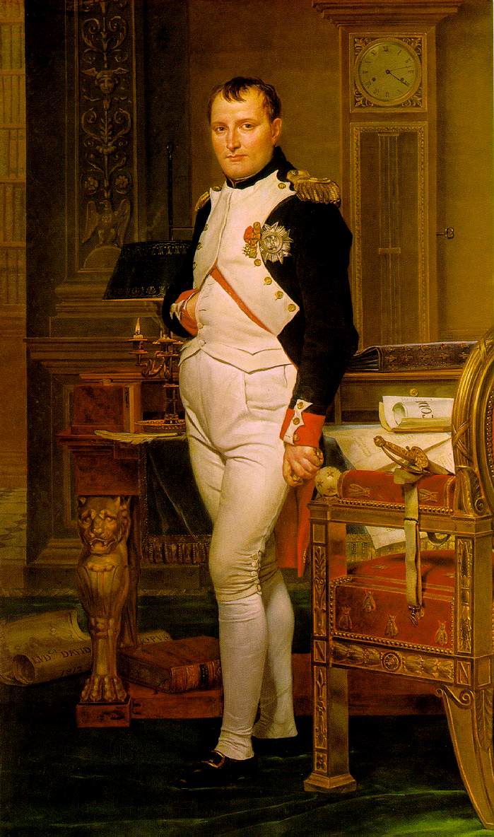 拿破仑的画像是谁画的图片