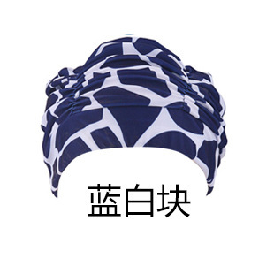 蓝白块