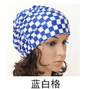 蓝白格