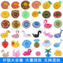 in stock supply PVC inflatable water toy firebird cup holder water inflatable coaster floating drink cup holder