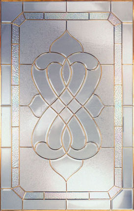 提供的镶嵌艺术玻璃是将加工各种图案的玻璃,用铜条或锌条焊接组装后