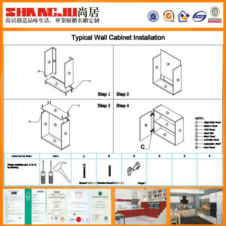 大量生产 烤漆整体橱柜 广州 佛山橱柜批发 整体厨房橱柜