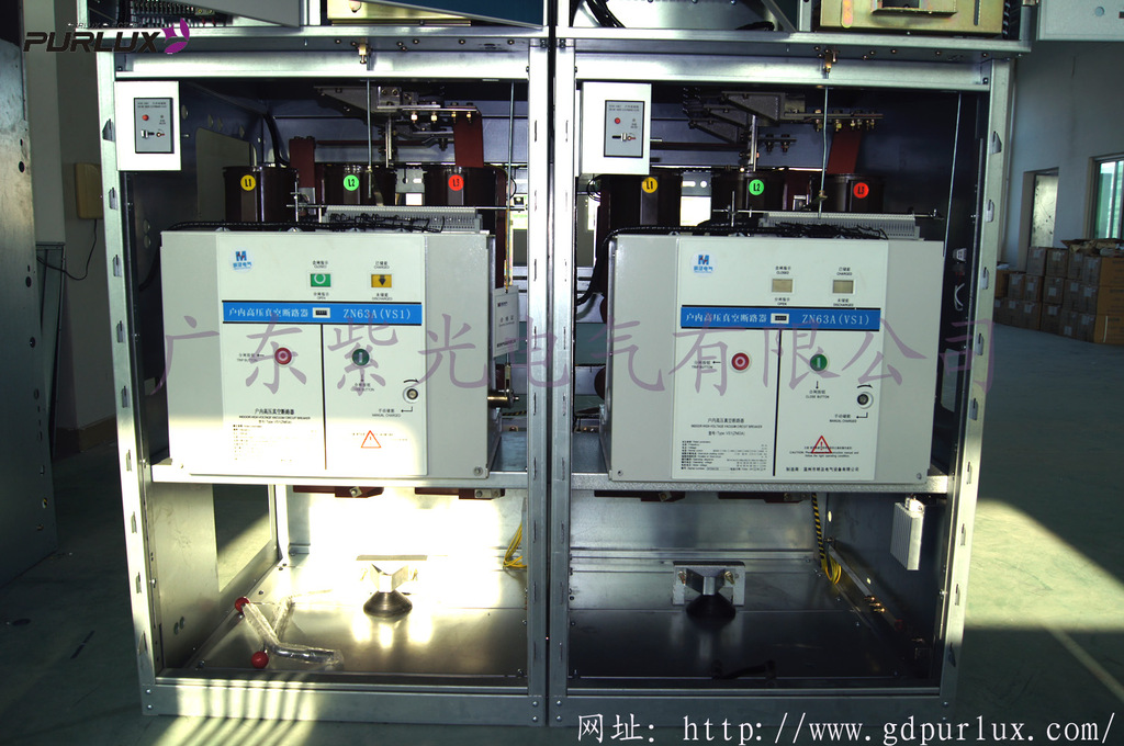 高压断路器柜,真空断路器柜 断路器柜厂家 配断路器的环网柜主要