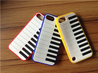 iphone5硅胶钢琴手机保护套琴键苹果手机保护壳手机外壳