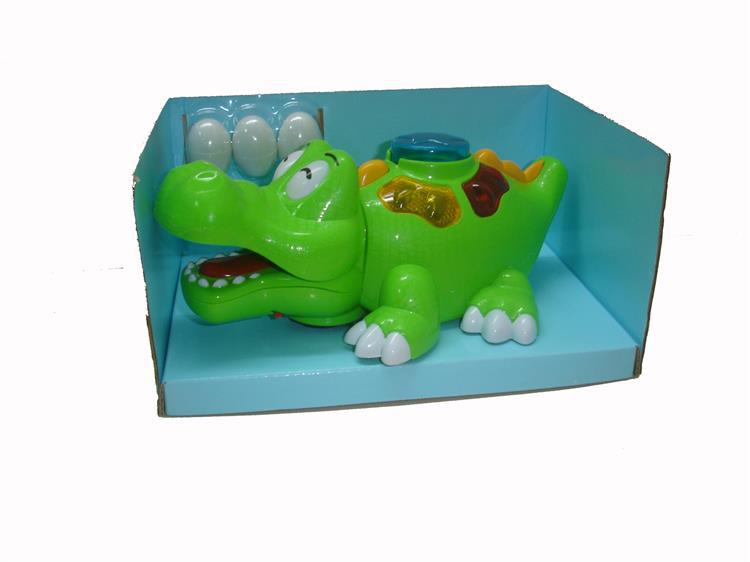 [特价批发] 儿童益智玩具 地摊玩具 电动玩具 会下蛋的鳄鱼