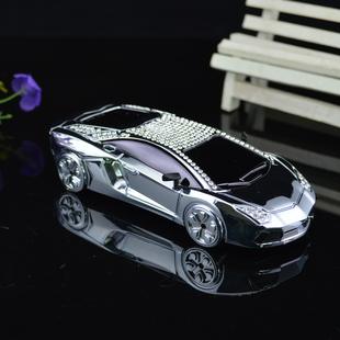 鑽石車模 蘭博基尼 汽車香水座 香薰精油 高檔金屬鑲鑽 2013新品