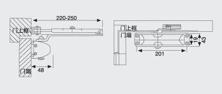 直銷 多瑪閉門器 dorma閉門器 閉門器 防火門閉門器 bts-68