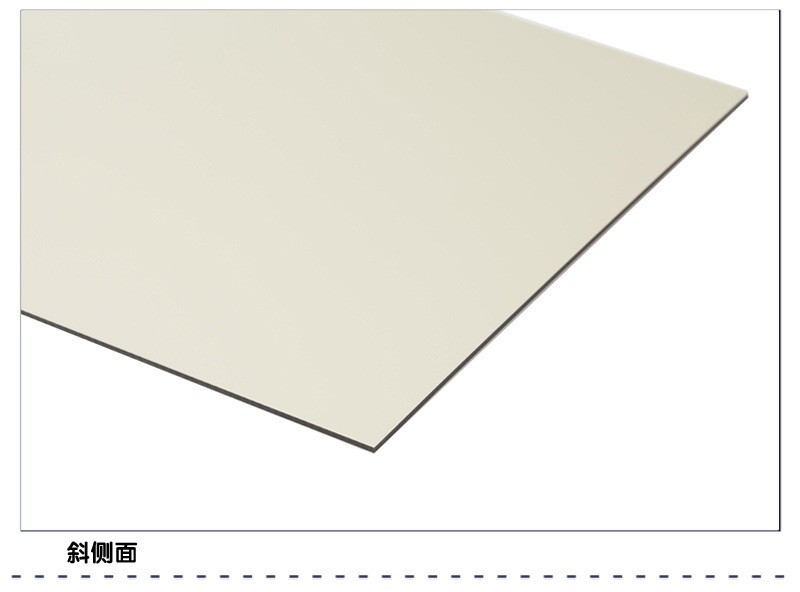 紫麟君高光白铝塑板厂家直销外墙幕墙门头广告背景专用铝塑板