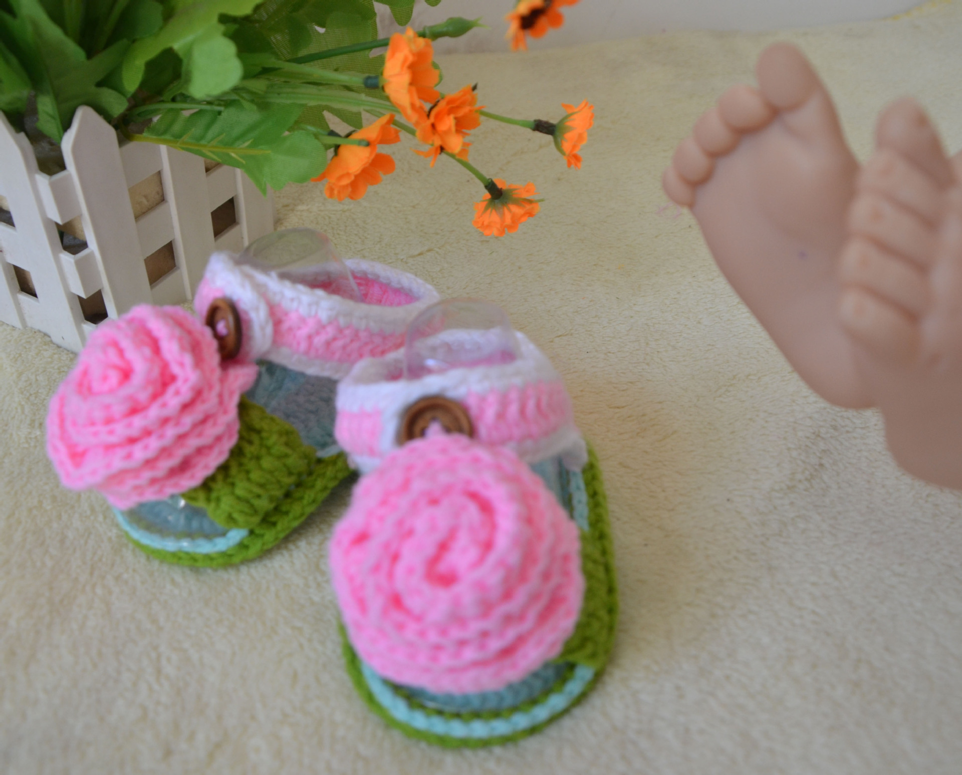 自制宝宝地板鞋最简单图片