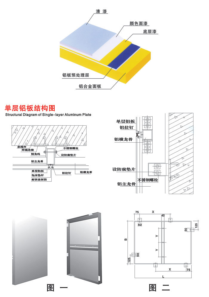 木纹铝单板制作方法图片