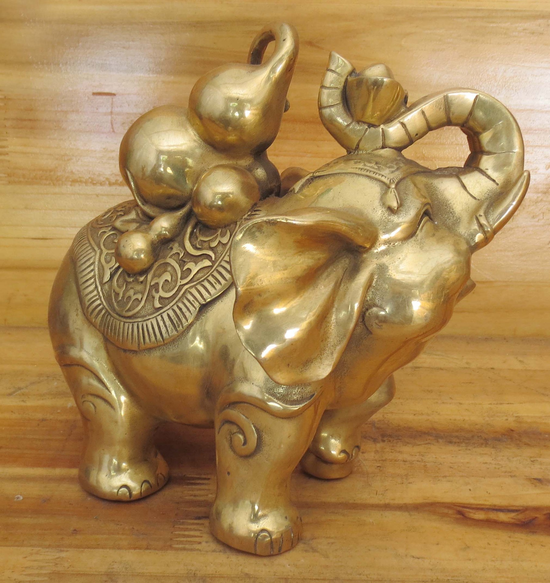 饰品,工艺品,礼品 其他工艺品 金属工艺品 开光铜摆件 铜大象 铜象 铜