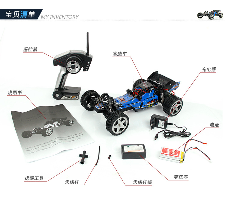RC遥控模型车技术资料图片