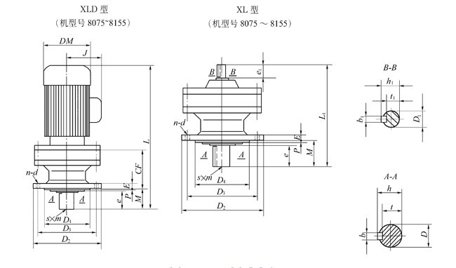 xwd8105xld8105行星擺線針輪減速機變速器減速器8000變速箱