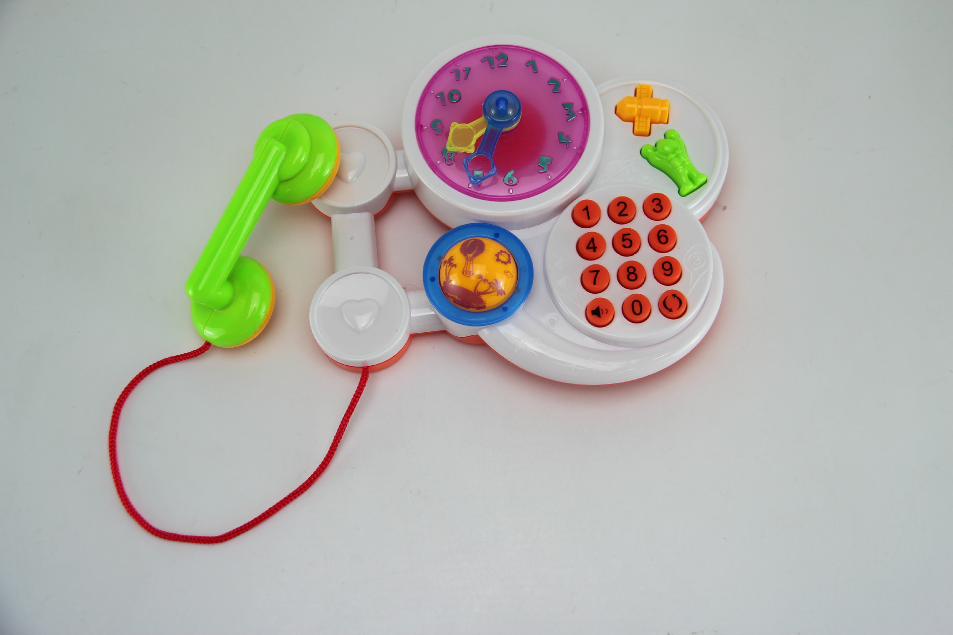 供应星空电话机音乐灯光益智玩具电话玩具早教玩具创乐婴童