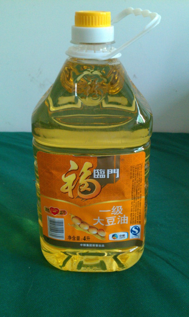 食用油批發 中糧集團 品質安全 福臨門 一級大豆油 4l/4升