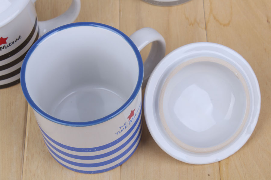 艾可丝海魂记忆杯 创意义乌旧时光复古陶瓷杯 茶杯073784