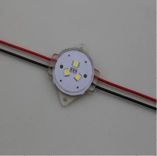 led點光源40mm三燈5050單色防水12v(0.06a,0.72w)