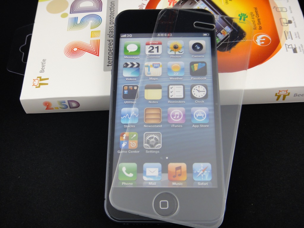 5s鋼化玻璃膜 iphone5平面手機膜 蘋果 iphone5s手機鋼化膜 ip5