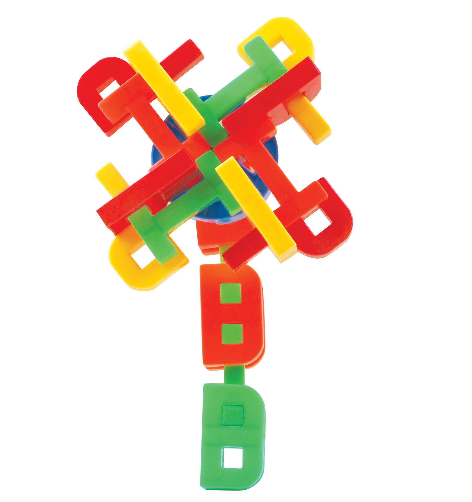 百变英文字母益智变形小风车积木 幼儿园教学娱乐儿童智力玩具
