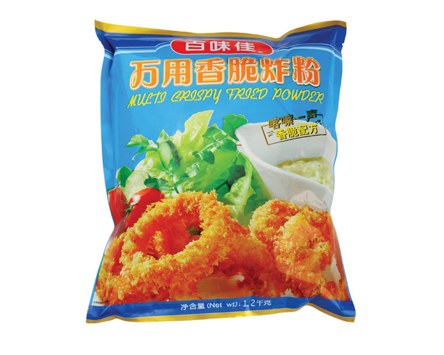 批发供应 百味佳1.2kg 万用香脆炸粉 炸鸡柳猪扒虾球炸粉裹粉