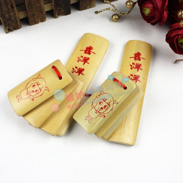 供应小玩具批发地摊货快板 专业儿童快板竹板儿童板小快板响板 一个