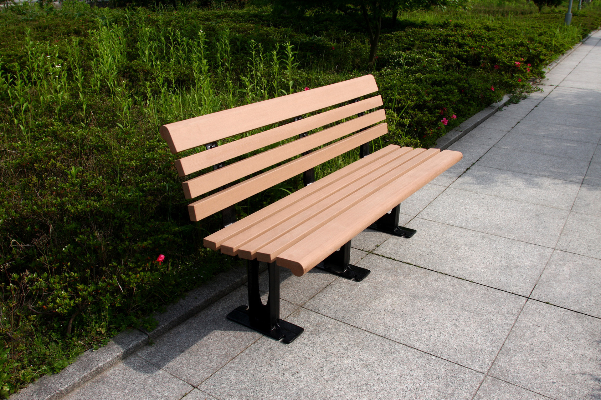木塑休闲椅子公园椅003