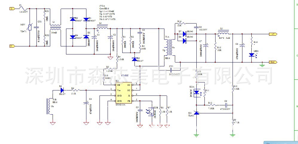 sd6830应用电路图图片