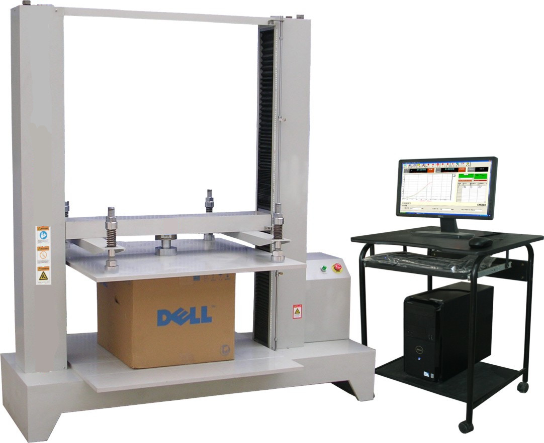 江西紙箱抗壓試驗機 微電腦式 容器 堆碼 包裝罐 擠壓 頂壓 破裂