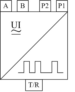 sp系列变频功率传感器标准绘图符号