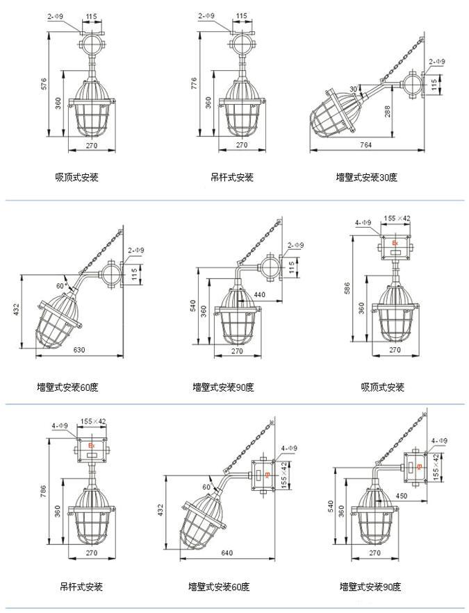 防爆灯拆卸方法图解图片