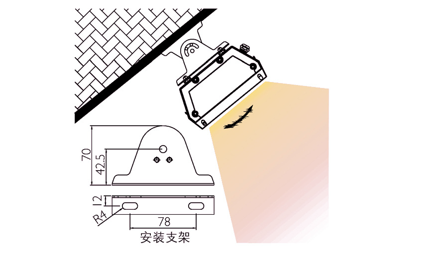 飞利浦隧道灯son-t 250w 传统型隧道照明灯具sgx210