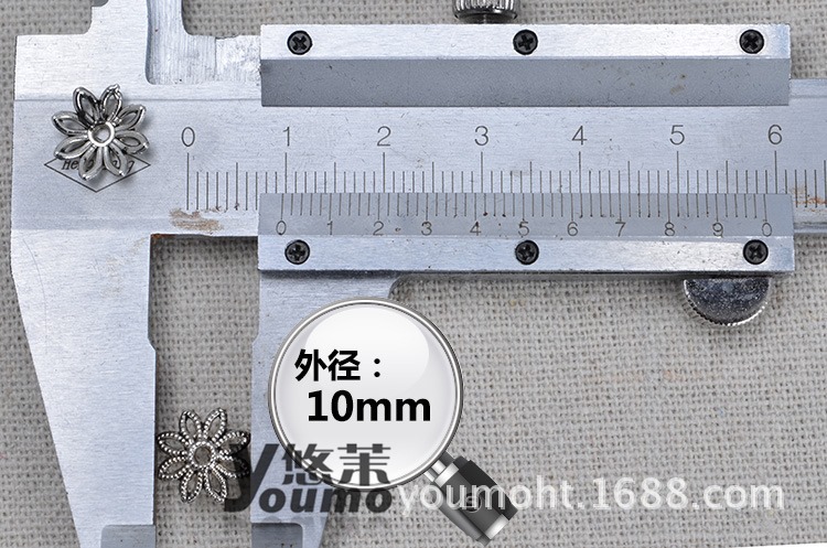 尺寸说明  外径10mm 厚度3mm 如下图尺寸标注