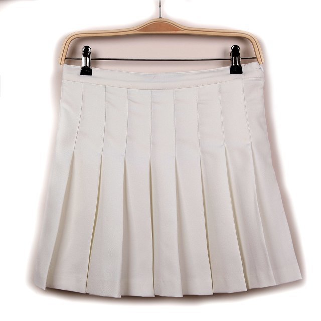 Summer SALE!Street Fashion Women high waist White Pleated Ball Tennis ...