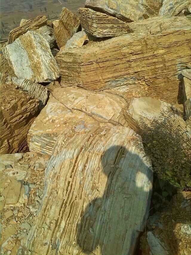 產地批發假山石材,有千層石,龜紋石包送包施工