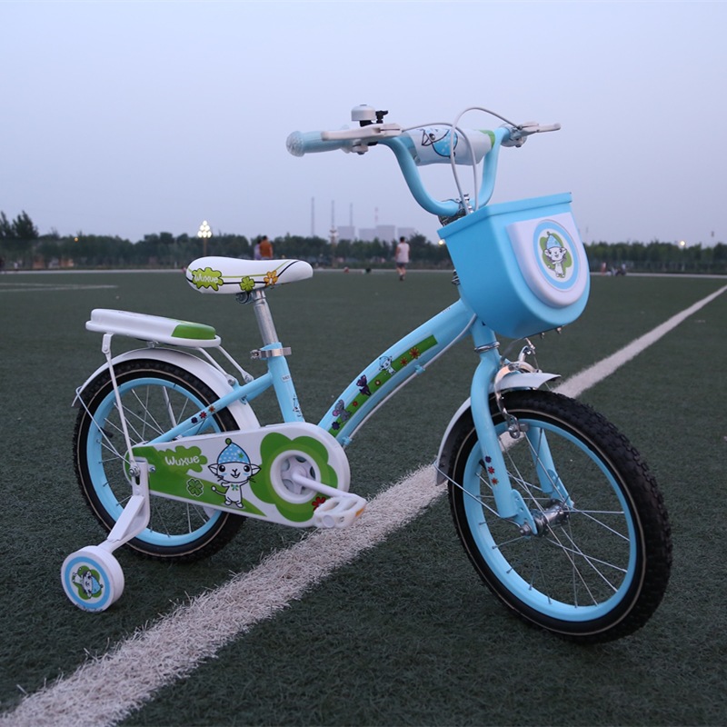 邢台平乡 儿童自行车新款公主艾美宝宝脚踏车14寸 厂家直销