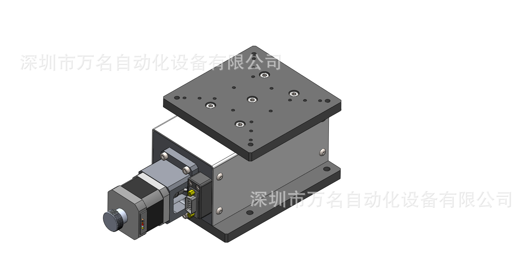 精密電動升降臺 自動水平面z軸交叉滾子臺 wmz-12