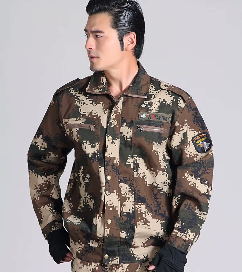 批發cs戶外迷彩服套裝男特種兵特戰服作訓服軍迷軍訓服拓展工作服