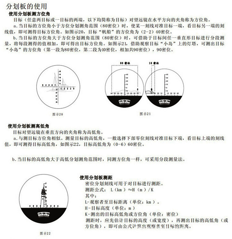 95望远镜分化测距图解图片