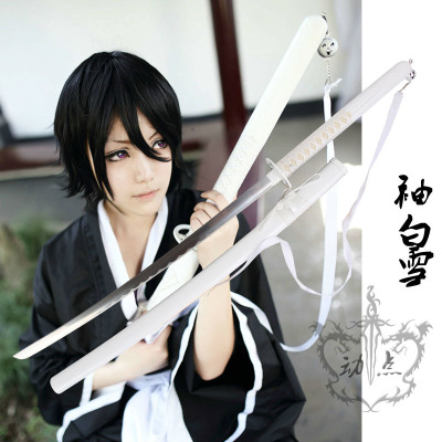 動漫刀劍死神bleach 露琪亞の袖白雪 斬魄刀 cosplay道具 未開刃