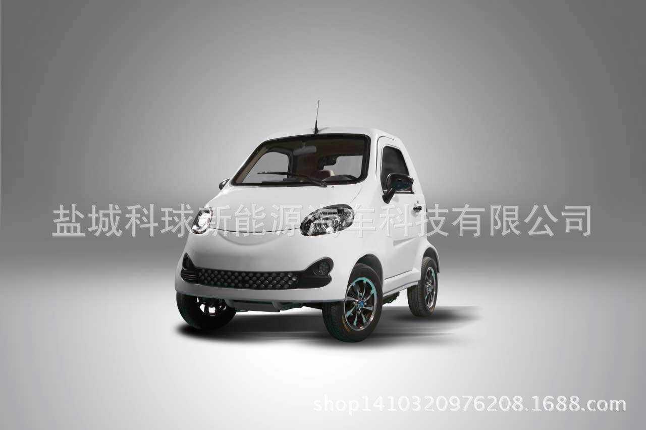 四輪電動車 新能源電動汽車 全封閉電動轎車 家用型老年代步車