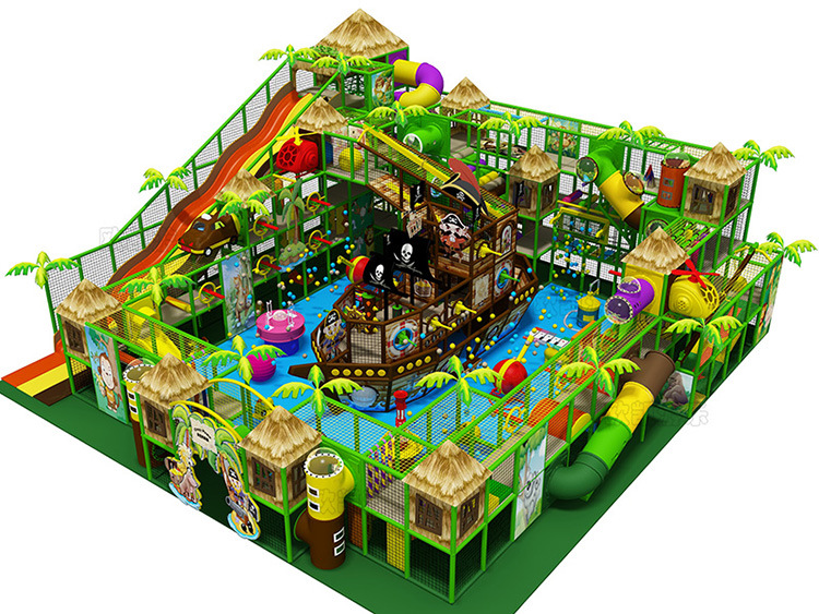 直销淘气堡 儿童乐园设备 森林系列淘气堡 绿色森林系列图片