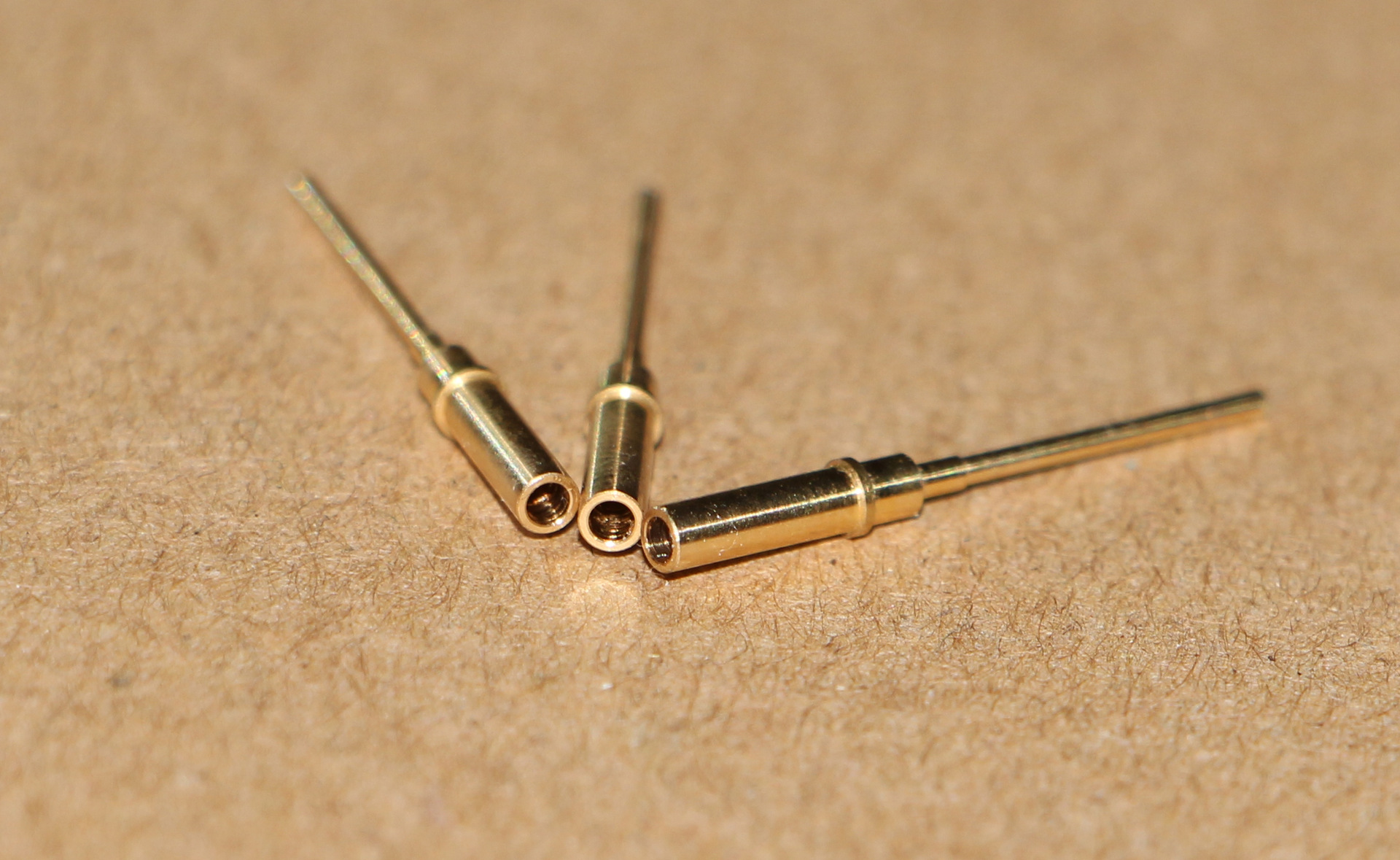 厂家直销 收口针 铜针 插针插孔精密零件加工图片_3